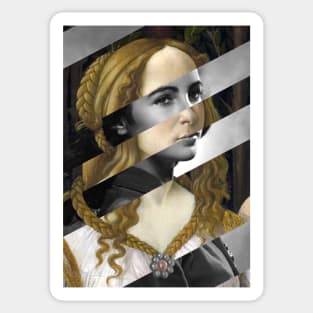 Venus (from Venus and Mars) by Botticelli and Liz Sticker